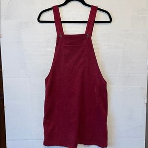 Fuchsia Denim Dress